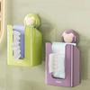 Wall Mounted Wipe Container Plastic Toilet Wipes Holder Light Luxury Wet Wipes Dispenser  Desktop