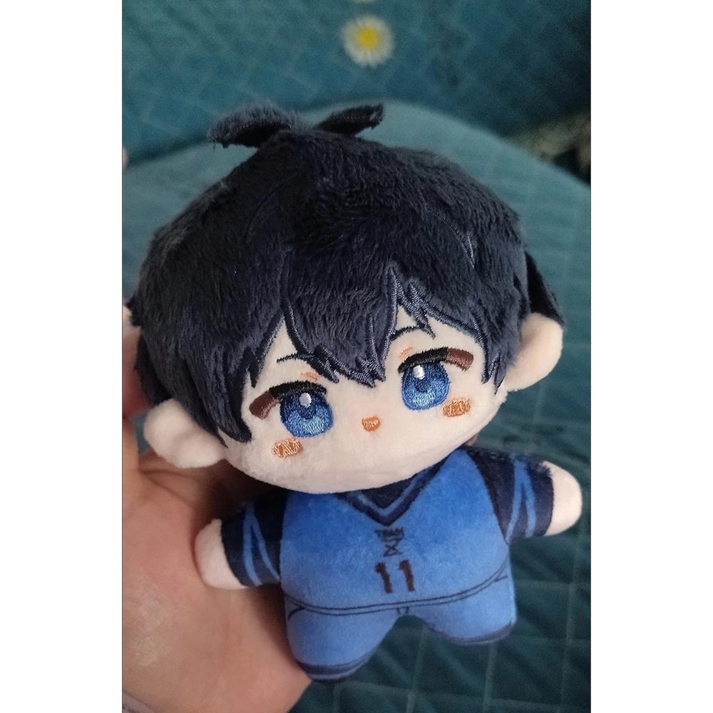 Anime Plüschtier Stoffpuppe Itoshi Sae Plüschtier Rin Itoshi Plüsch Schlüsselanhänger Weiche Baumwollpuppe Isagi Yoichi Figur Fußball Jungs Geschenke
