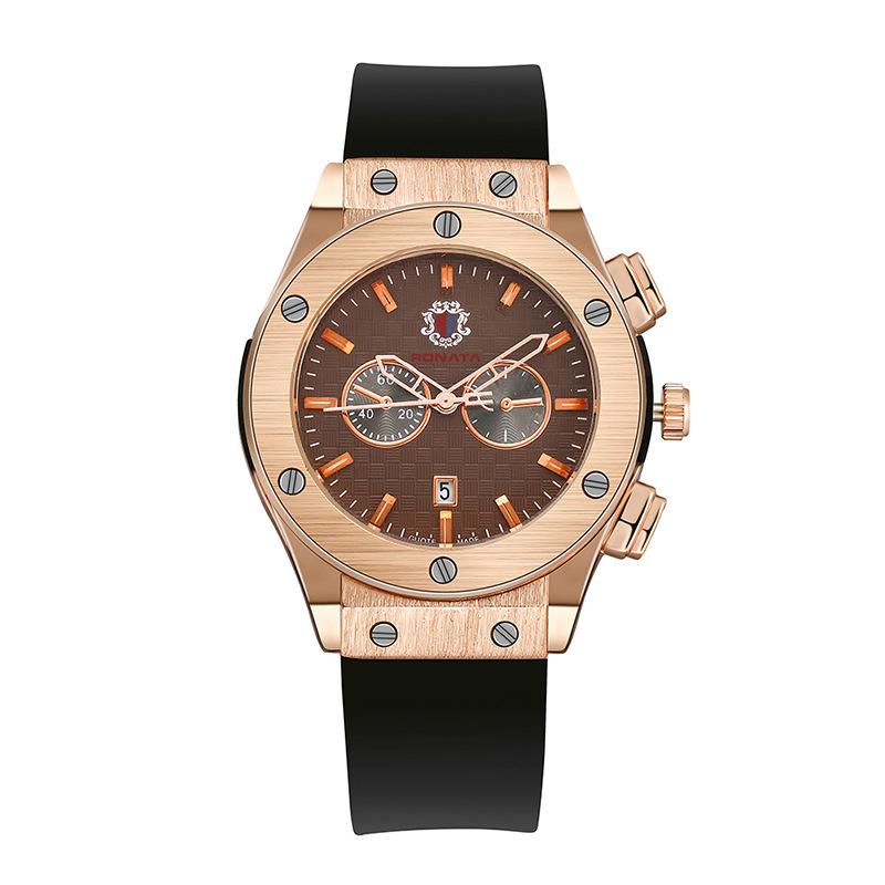 Sports Outdoor Calendar Silicone Atmospheric Waterproof Men S Watch Men S Watch Quartz Watch