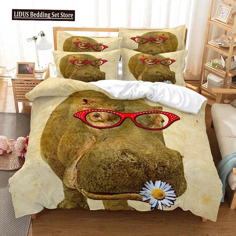 Spider And Animals Bedding Set Microfiber 3D Print Duvet Cover Queen King Size Fashion Design Comforter Cover With Pillowcases