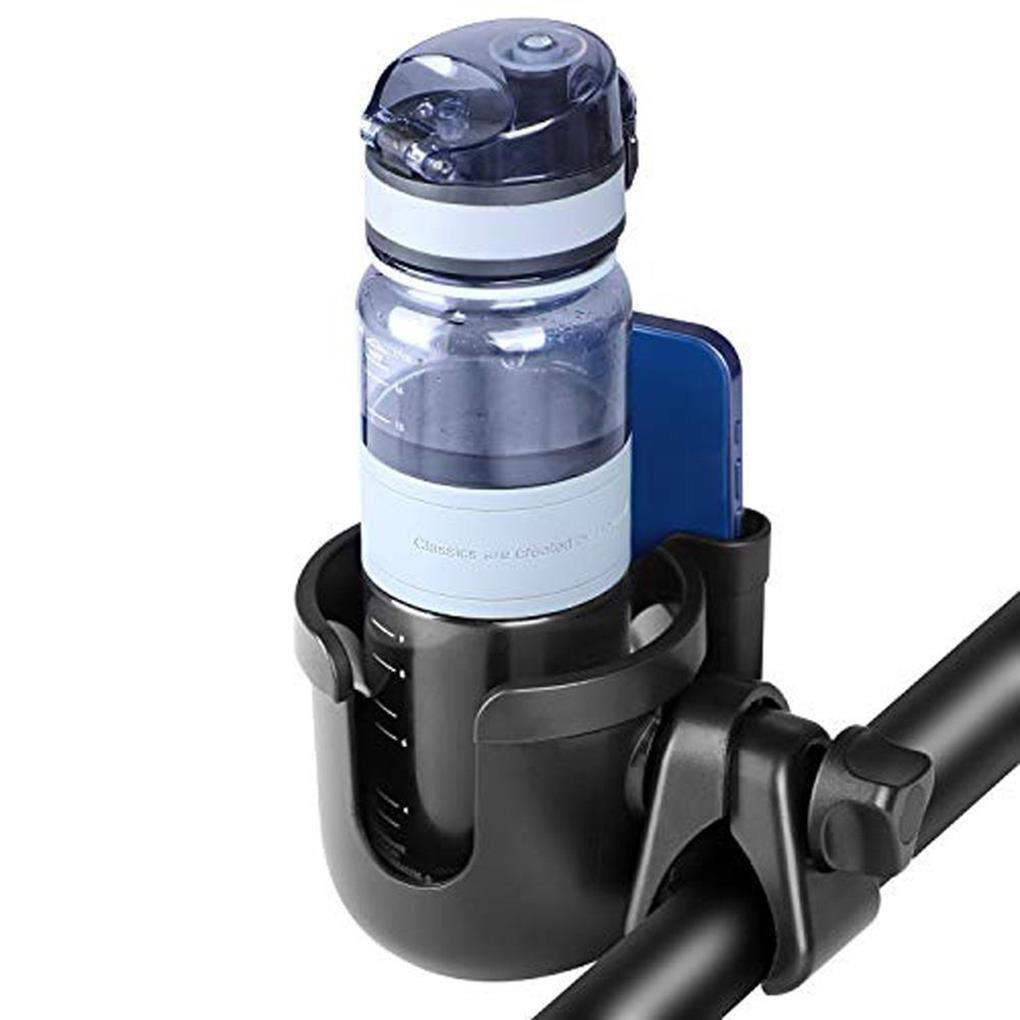 Cup Holder Rubber Handy Installation Workmanship Wheelchair Supplies Free Rotation Bottle Mount Multicolored Phone Stand