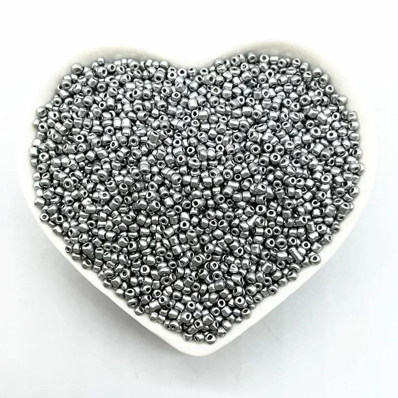 

10 г 2 мм 3 мм 4 мм Эффект лака, который запекается Шарм чешский стеклянный бисер DIY браслет бусины для изготовления ювелирных изделий аксессуары 10g 4mm