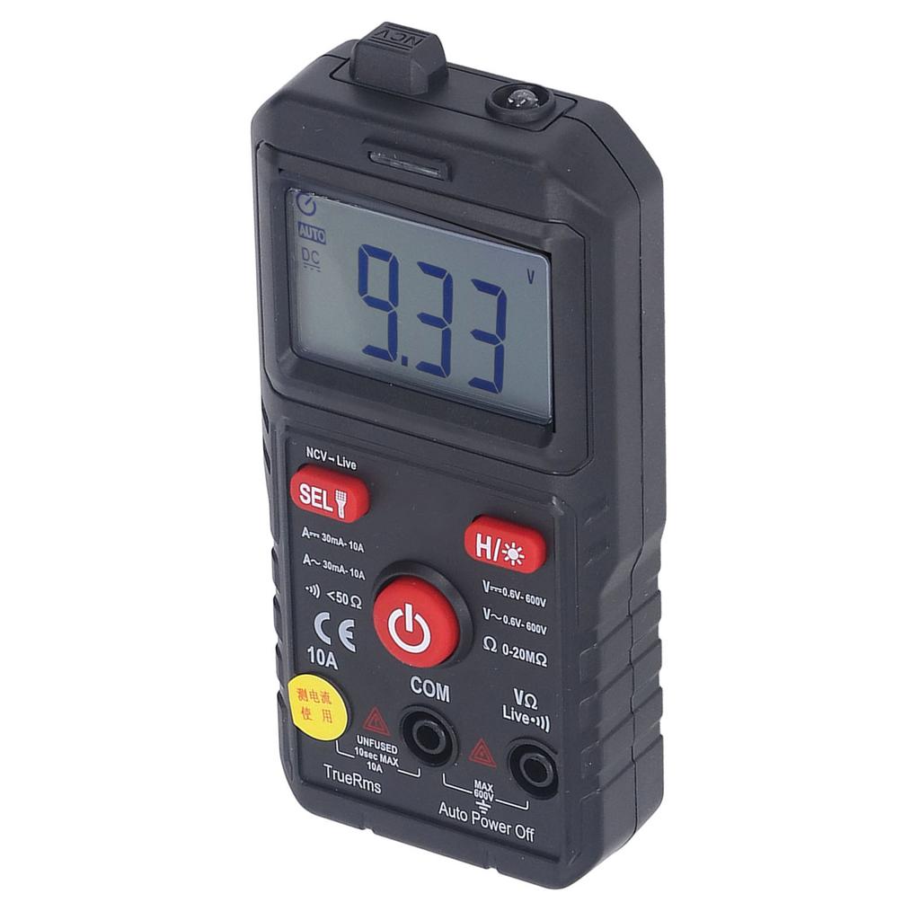 Digital Multimeter Accurate Measurement Quick Response Portable Electrician Meter Voltmeter