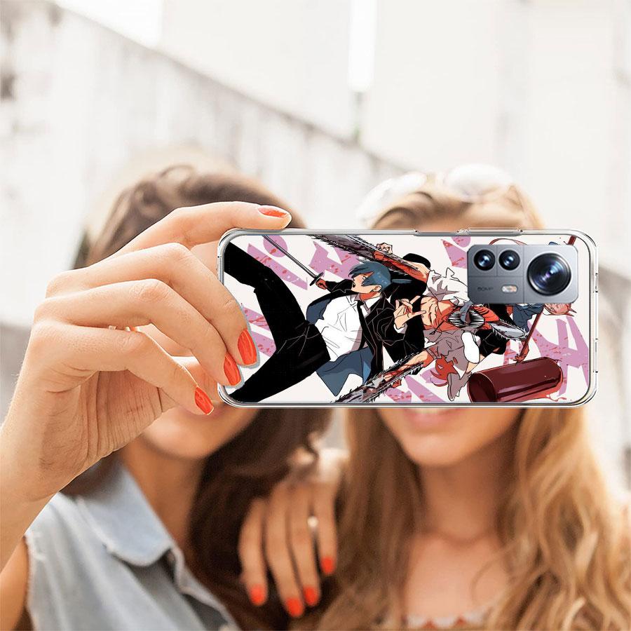 Anime Chainsaw Man Phone Case For Redmi Note 15 Pro 5G 14 13 12 Pro Plus 11 11T 11E 11S 10 Pro 10S 9 9S Cover Cell Clear with Su