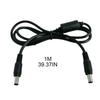 5.5x2.5mm To 5.5x2.1mm DC Power Cable Lead/Male To Male/for CCTV, Security Cameras, Monitor, LED Signs