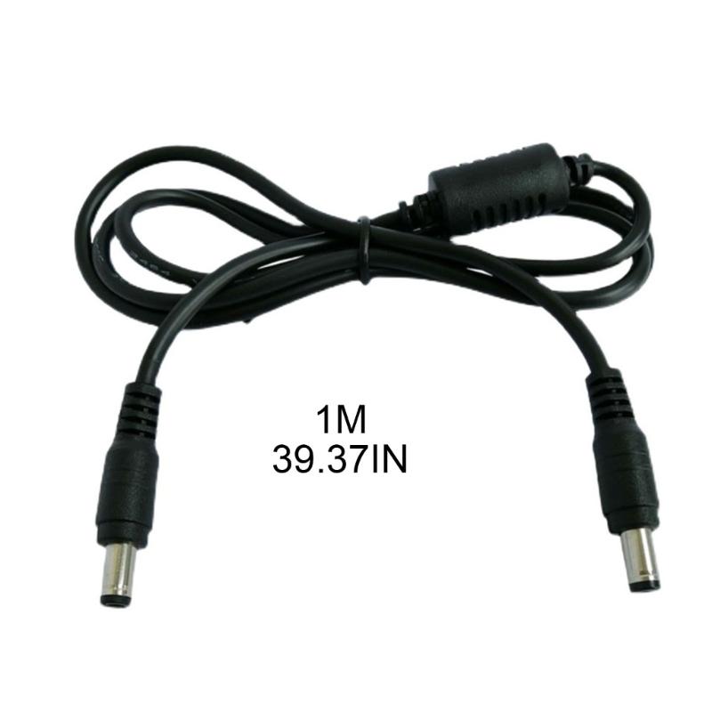 5.5x2.5mm To 5.5x2.1mm DC Power Cable Lead/Male To Male/for CCTV, Security Cameras, Monitor, LED Signs