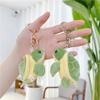 Cartoon Turtle Turtle Plush Keychains PP cotton Turtle Plush Keyring  Kids Toys