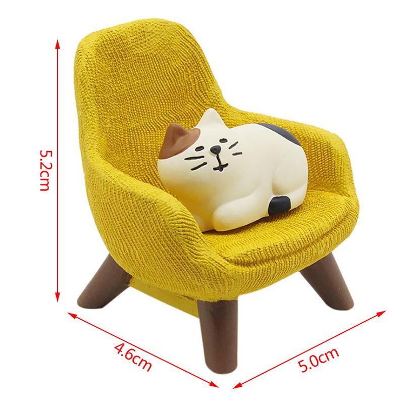 Simulation Small Sofa Stool Chair Furniture Model Toys For Simulation Dollhouse Furniture Toys Dollhouse Miniature Accessories