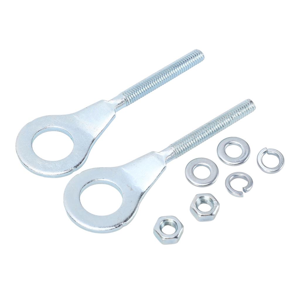 2pcs 15mm Chain Tensioner Adjuster Chain Axle Tensioner Adjuster For Mini Bike 50cc To 125cc CRF50 ATV Pit Dirt Bike