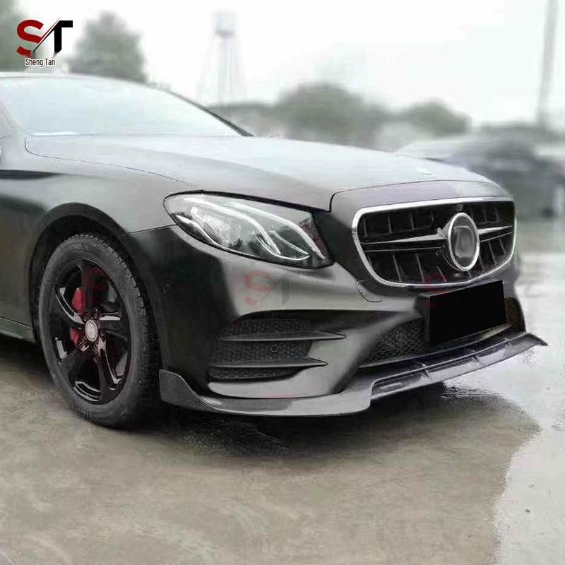 Mercedes-Benz E-Class W213 Sport Carbon Fiber Front Lip Spoiler