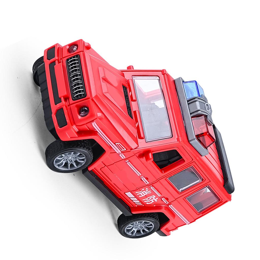 Pull Back Car Toy Durable Friction Powered Wind Up Push and Run Toys for Toddlers Boys Girls