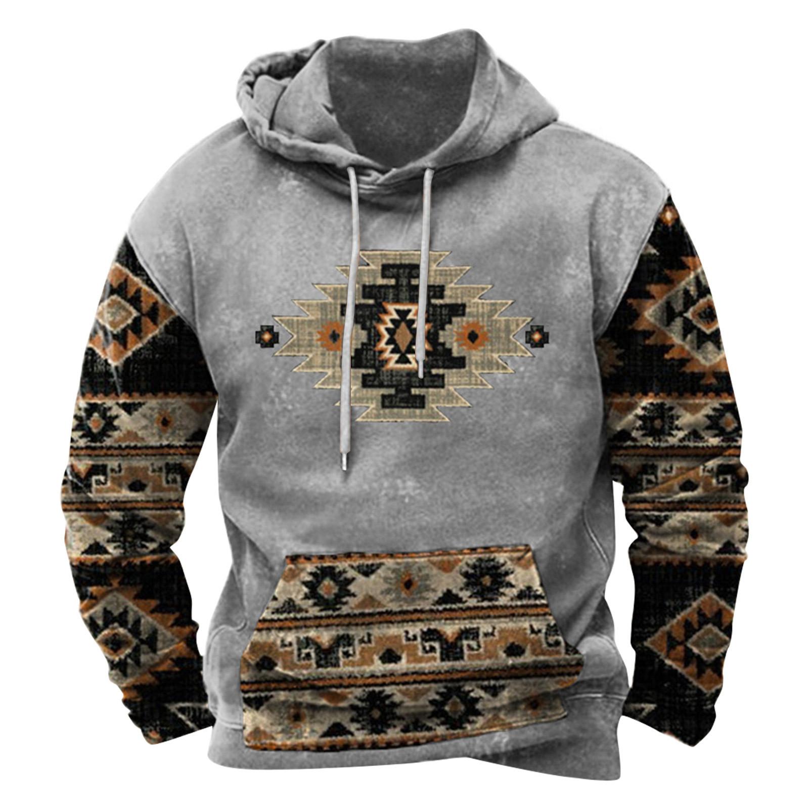 

Модный свободный мужской и женский свитер с капюшоном с длинным рукавом и принтом XXL белый