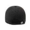 Middle-Aged Cap Men's Baseball Cap Outdoor Ear Protection for Elderly Thick Warm Autumn Winter Woolen Peak Cap