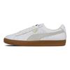 Puma Basket Gum Deluxe Retro Casual Low Top Sneakers Men Sneakers Gray White 365366-01