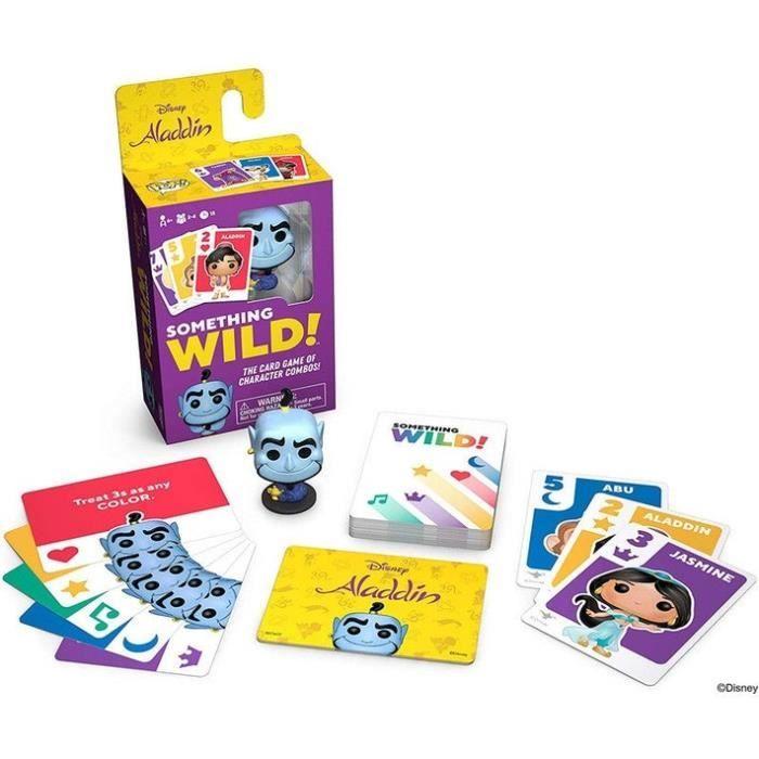 Jeu de cartes Funko Something Wild Card Game Aladdin - Marque FUNKO - Jeu de carte - 6 ans et plus
