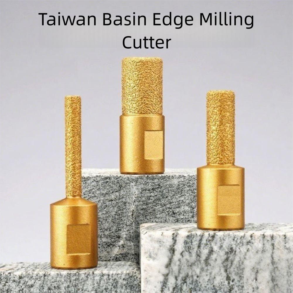 Multipurpose Burr Rotary Tool High Hardness Vacuum Brazed Burr Head  Tile Smoothing