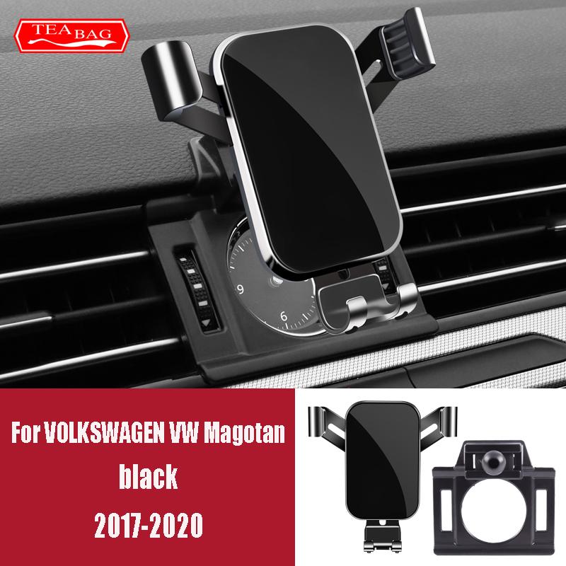 Adjustment Car Phone Holder For Volkswagen VW Magotan Passat B8 2017- Teramont Sagitar 2015- Air Vent Navigation