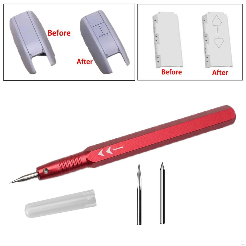 Carving Chisel for Modeling, Easy to Use, Alloy Steel with Hexagonal Handle And Non-slip Cap