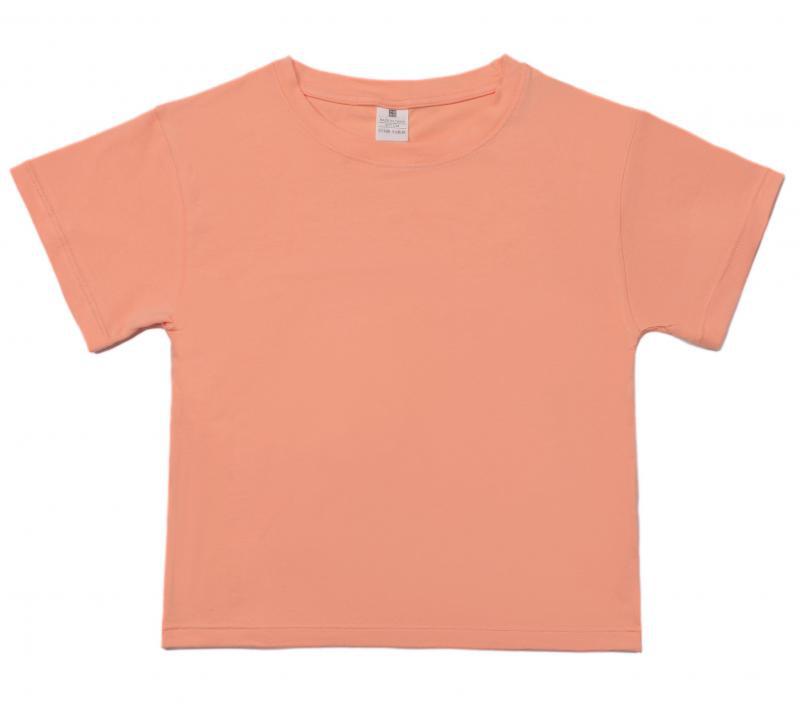 

AA-14 Летний кроп-топ с коротким рукавом, круглый вырез, повседневный, однотонный, с возможностью нанесения логотипа Small