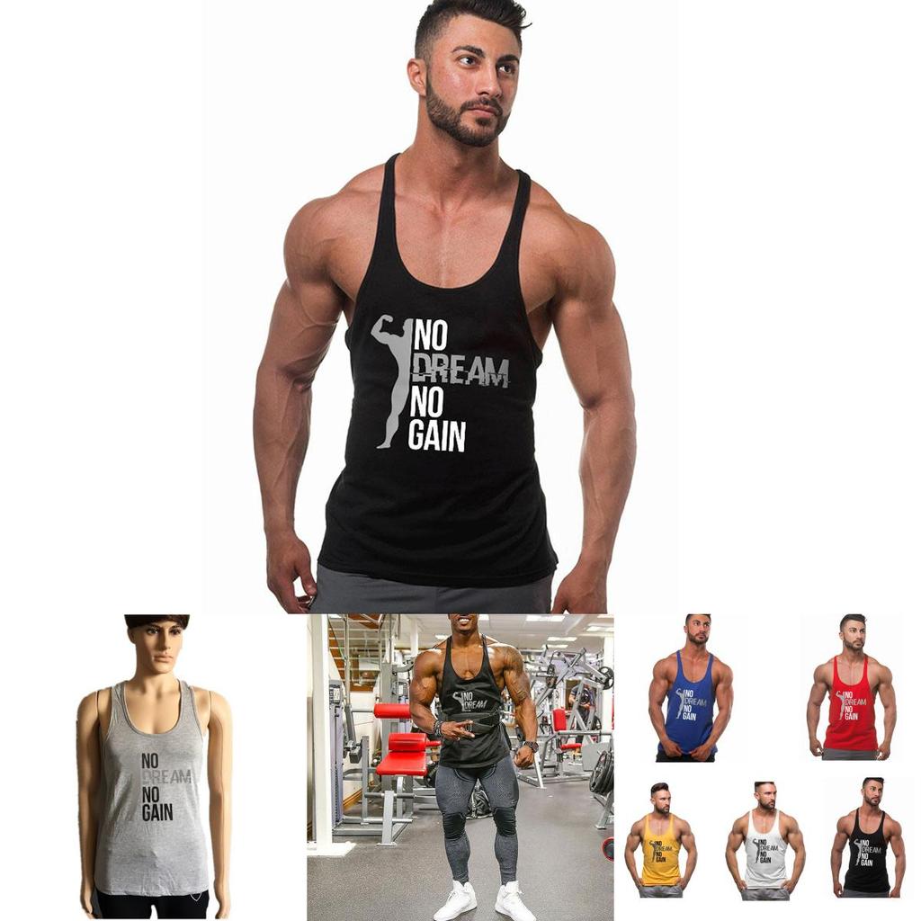 Versatile Men's Sleeveless Fitness Vest With Breathable Stretch For All Activities