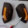 Black LED Turn Signal Rearview Mirror Cover for Toyota Tundra/Sequoia