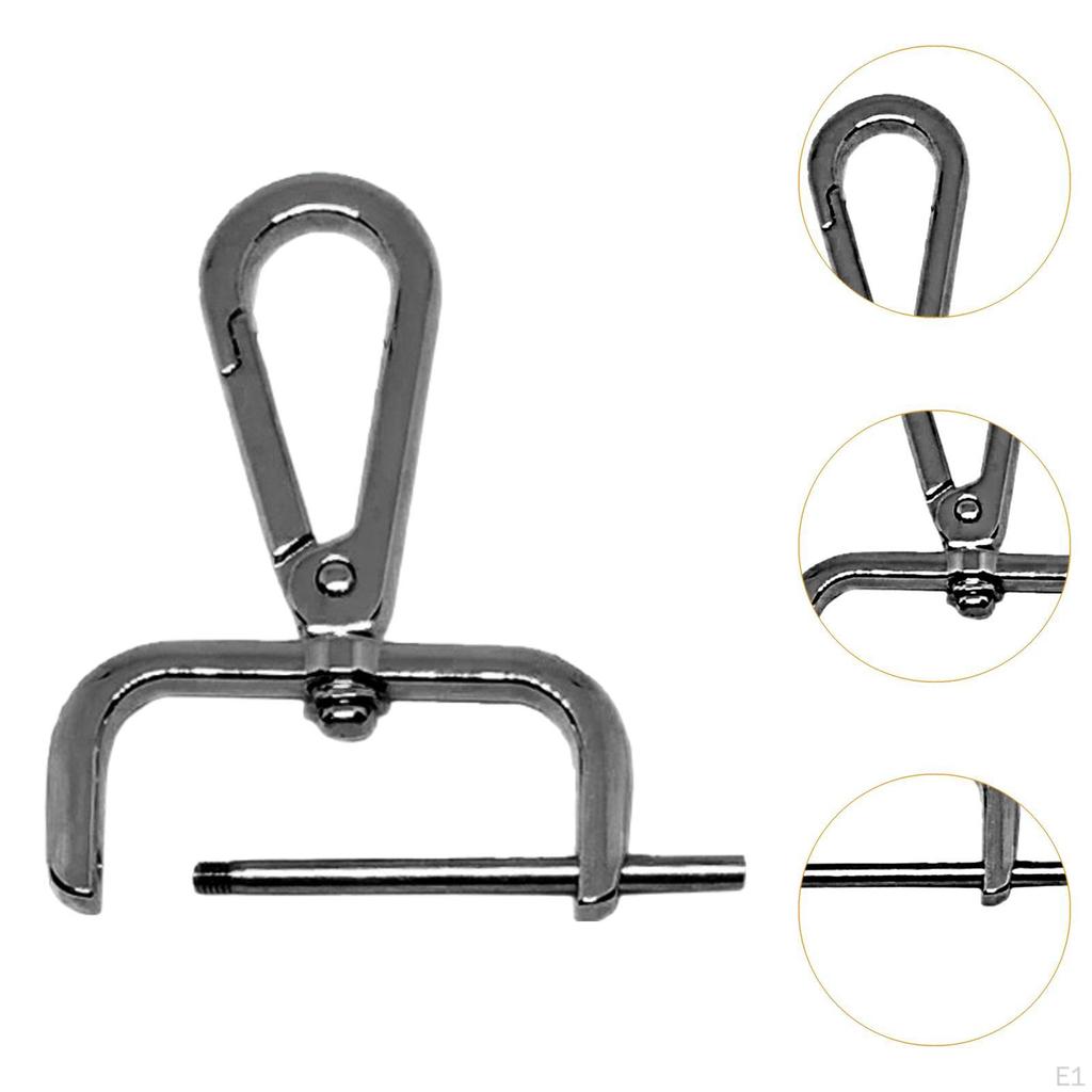 Detachable Snap Hook Swivel Clasp Fashion Keychain Purses