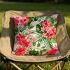 Tropical Leaves Series Cushion Cover Soft Reversible Durable Pillow Cover MultiScene Use for Home Car Daily Comfort