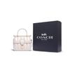 Coach Willis 18 Quilted Top Handle With Removable Shoulder Strap Leather Crossbody Bag Small Women Handbags Pink White C3844-B4HA