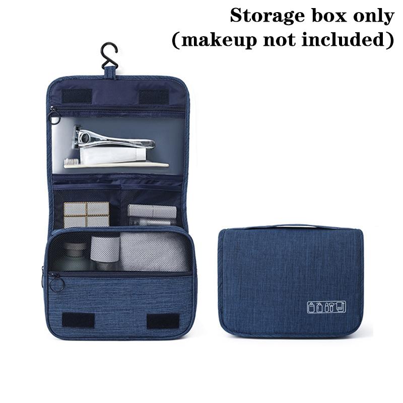 Oxford Fabric Men Business Portable Storage Bag Toiletries Organizer Women Cosmetic Bag Waterproof Hanging Travel Wash Pouch
