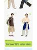 Aesthetics of Cotton: Unisex Summer Heavyweight Pure Cotton Three-Piece Short Sleeve T-Shirt Set, Basic Solid Colors