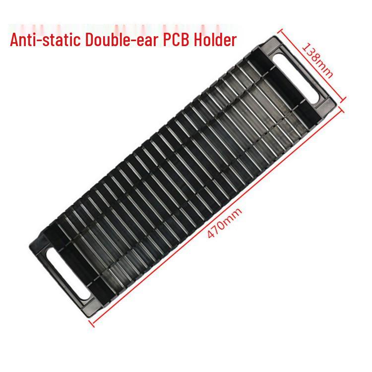 Double-Ear Anti-Static PCB Frame Bracket with Cross-Border Strip