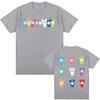 TWICE Mascot Lovelys T-Shirt Girl Group Summer New Style Lovelys Tees 100%Cotton High Quality Cute Round Neck Tee