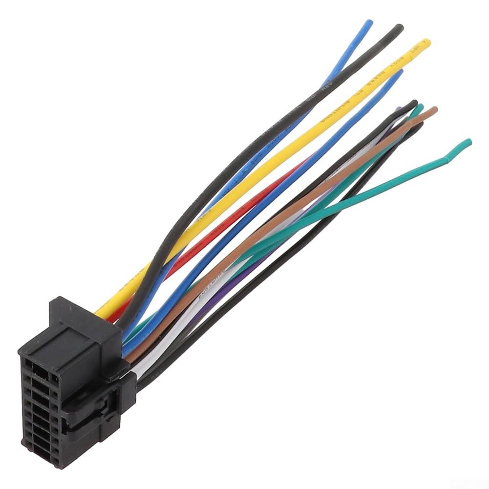 Kompatibel med For Pioneer DEH12 DEH23 DEH2300 bilstereo ledningsnett