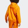 Adidas Originals Solid Logo Print Sports Long Sleeve Hoodie Women hoodies Orange IK7693