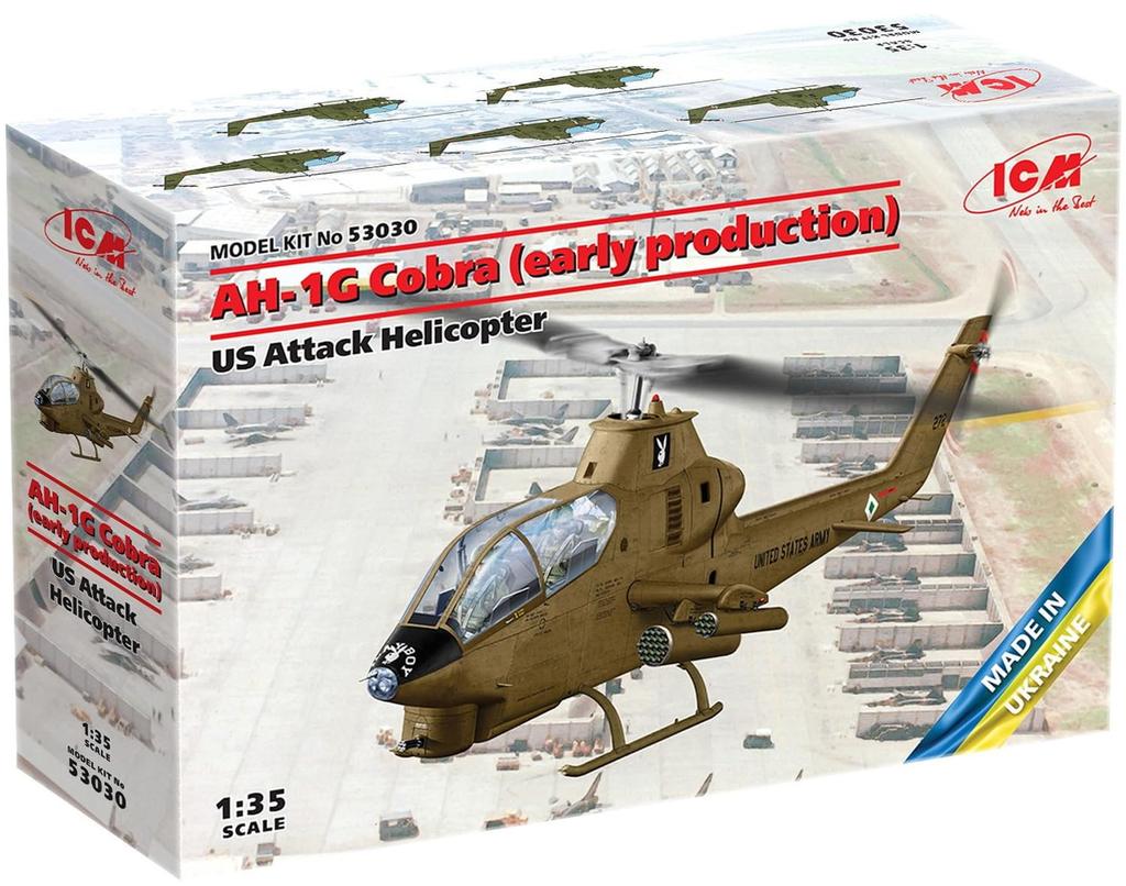 ICM 1/35 scale American AH-1G Cobra Early Model Plastic Model Kit 53030