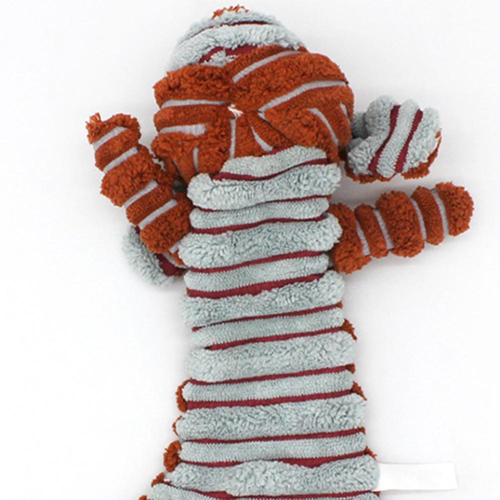 Corduroy Animal Dog Toy Plush Bite Puppy Chew Squeak Pet Toy Supplies