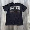 NIN Nine Inch Nails Band Basic Black 90s Reprint Graphic Unisex Tshirt Men Women
