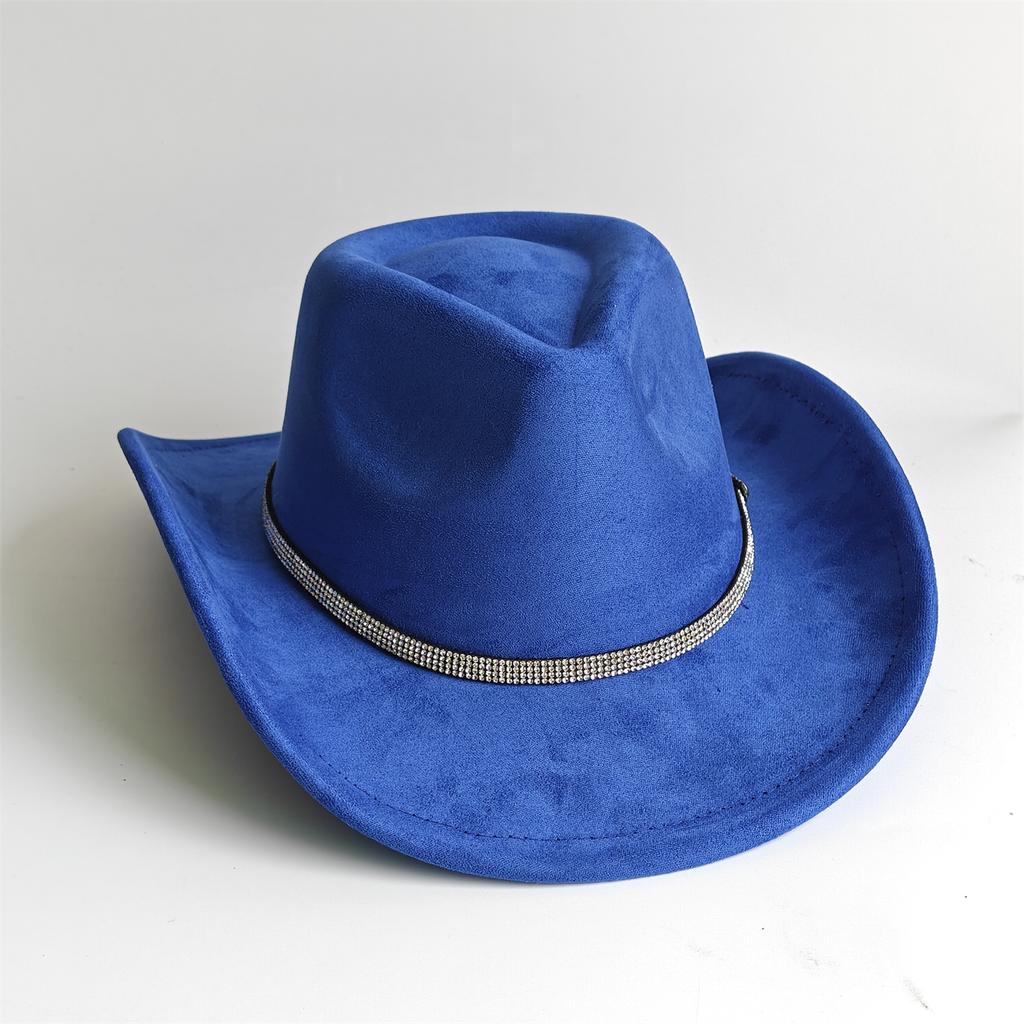 Cowboy Hat for Women and Men with Shapeable Wide Brim - Felt Cattleman Western Hats for Cowboys and Cowgirls Sombreros Vaqueros