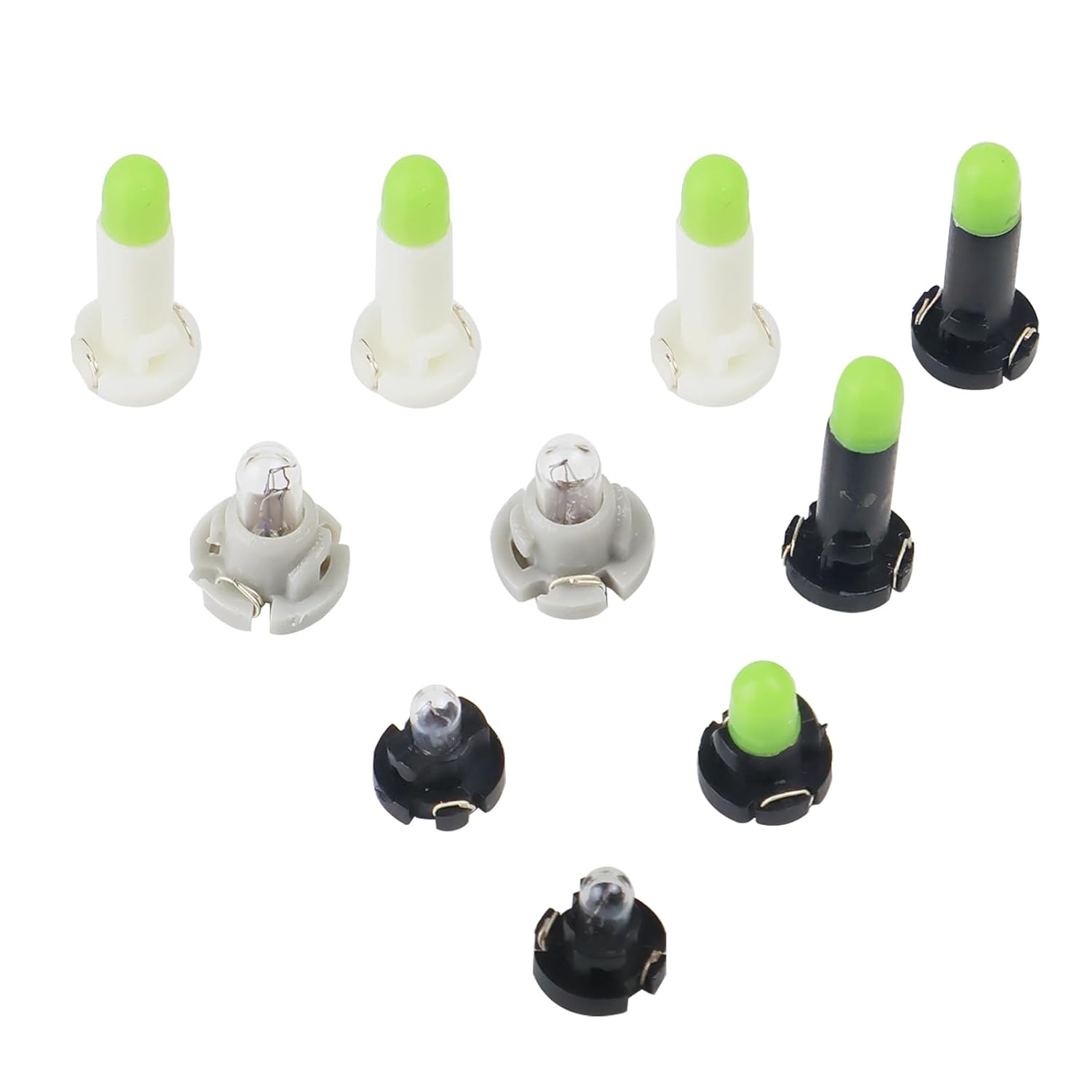 90010-09015 Лампочка переключателя управления кондиционером Подходит для Toyota 4Runner 2003-2009 Заменяет 90010-09016 90010-09017 90010-09018 90010-09019 (10 ШТ)