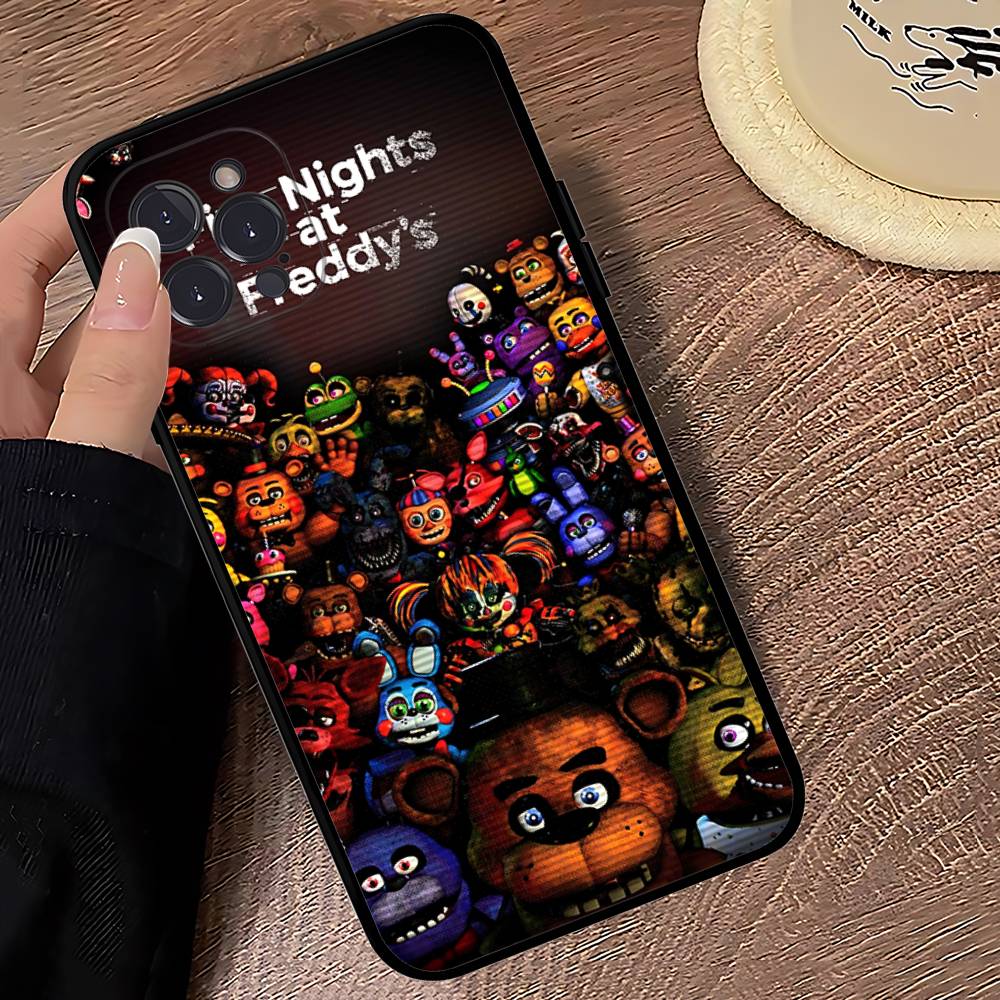 Five-Nights-At-Freddys Phone Case For IPhone 14 Plus 13 Mini 11 16 15 17 Pro Max Protection Shockproof