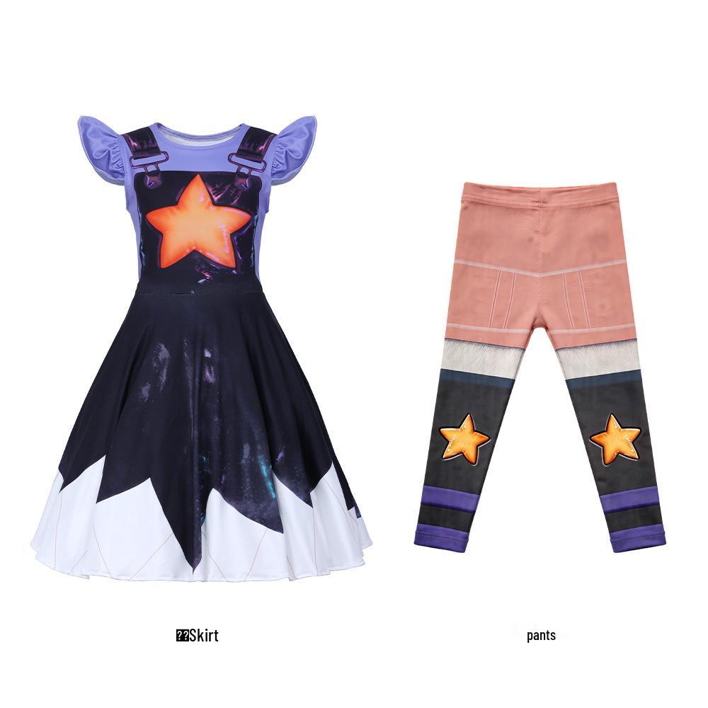 Bobi Time Lily Fledermausärmel Mädchen Cosplay Kleid