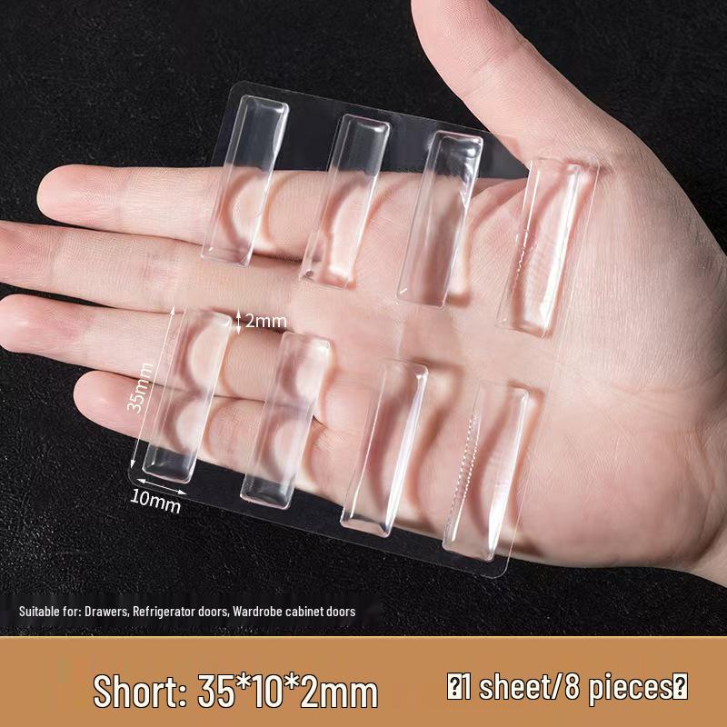 Silicone Transparent Anti-Collision Strip for Refrigerator, Furniture, and Wall Corners