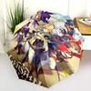 Bountiful Feast Folding Umbrella Durable Portable Umbrella Sun Umbrella Printing