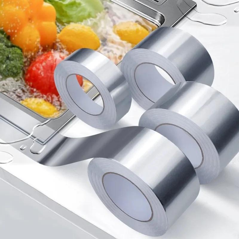 Dach Auslaufsicheres Wasserdichtes Band Aluminiumfolie Klebstoff Super Klebriges Tuch Rissreparatur Anti-Auslauf Rohre Küchenwände Aufkleber