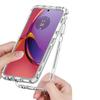 For Motorola Moto G84 5G Case PC+TPU Drop Protection Clear Phone Cover