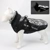 New Pet Clothing Reflective and Warm Dog Cotton Jacket with Fur Collar, Dog Charging Suit, Big Dog Clothing, Pet Clothing