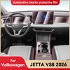 For Volkswagen JETTA VS8 2026 Car Interior Center Console Transparent TPU Protective Film Anti-scratch Repair Accessories