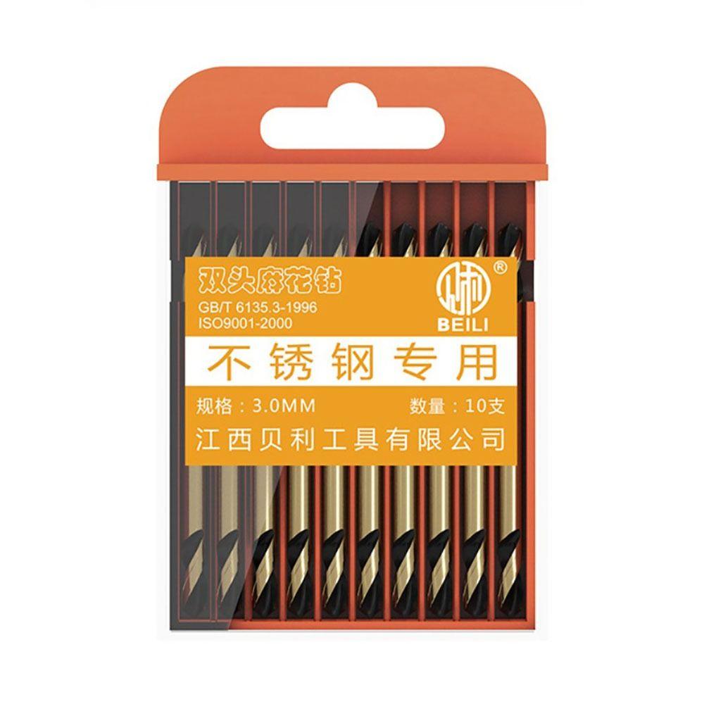 

Металлические инструменты для вырезания отверстий Инструменты для сверления с кобальтовым покрытием Сверла Инструменты для пробивки Спиральное сверло Двусторонняя головка 3mm