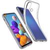 For Samsung A21S Case Simple Transparent Soft Silicone TPU Phone Cases For Samsung Galaxy A21S Case 6.5 Inch A 21S A21 S Shockproof Clear Back Cover