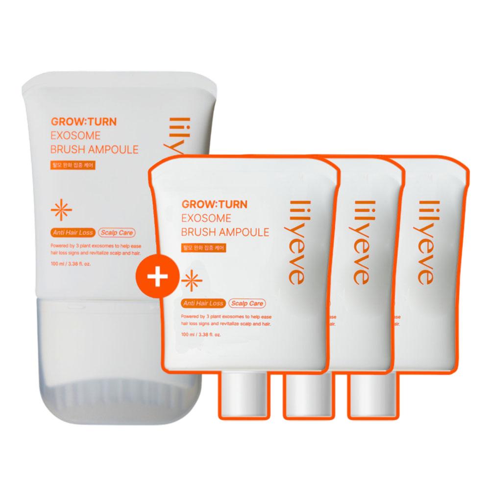 [UPGRADE]Lilyeve Growturn Exosome Intensive Hair-Loss Care Brush Ampoule 100ml